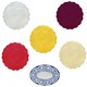 Preview: Einweg Tassenuntersetzer Glasuntersetzer Mokkadeckchen Farbwahl Größenwahl