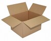 Preview: Faltkarton 280x220x180mm 1-wellig Dickwelle braun