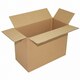 Preview: 1x Faltkarton  310x150x220mm 1-wellig Dickwelle braun