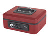 Preview: Deluxe Geldkassette mit praktischer Öffnungsfunktion 200mm rot