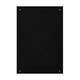 Preview: 2x Wand-Kreidetafel ohne Rahmen schwarz 55x80cm