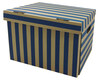 Preview: Archivbox 400x320x290mm gestreift extrem stabil bis 250kg stapelbar