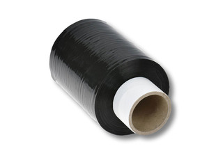 40 Rollen Bündelstretchfolie 100 mm 23my SCHWARZ Kernlänge 140 mm 150m