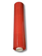 6 Rollen Handstretchfolie 500mm 23my 260 meter Länge rot