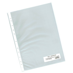 1000x Prospekthüllen A4 Business oben offen glasklar 60 my