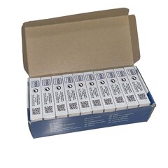 Preview: 10x Heftklammern silber verzinkt 24/6 (10 packs je 1000 Stk) = 10000 Stk.