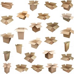 Faltkartons Versandkartons Versandbox Kartons 500-650mm 26 Größen Auswahl