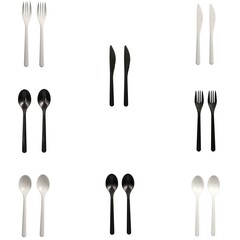 BIO PP Einweg Mehrweg Besteck Gabel Messer Löffel Kaffeelöffel  Auswahl