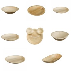 Palmblatt Einweg Geschirr Teller Schale Platte kompostierbar biologisch abbaubar