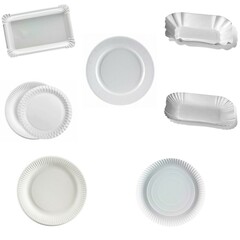 Einweg Pappteller Pappschalen Grillteller rund eckig 14-34 cm Auswahl