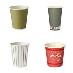 Papstar Bio Einweg Becher Schnapsglas Shot Whiskey für Getränke über 10% vol