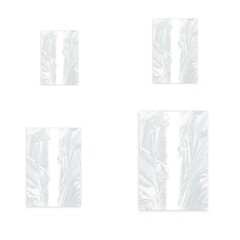 Gefrierbeutel mit Verschlussclips Plastikbeutel 1 2 3 6 Liter aus LDPE 4 Größen Auswahl