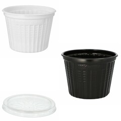 Mehrwegschalen Snackschalen Bowl Suppenschalen rund 500 ml Ø11,5 Deckel Auswahl