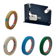 (€ 0,02/m-€ 0,13/m) Beutelverschlussmaschine Beutelverschlussgerät Tesa Band