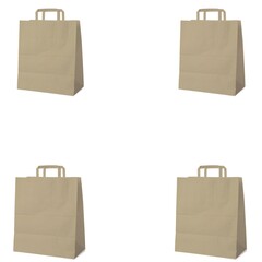 GASTRO Papiertragetaschen groß ab 40 cm EAN Code braun Papiertüte