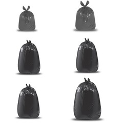 Mülleimerbeutel 30 60 120 240 Liter Müllsäcke Müllbeutel schwarz Auswahl