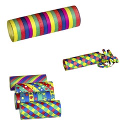 (€ 0,08/m-€ 1,77/m) Luftschlangen Fasching Karneval Sylvester Hochzeit Deko