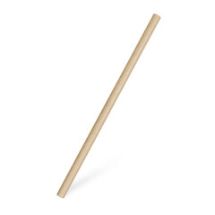 1000x Papiertrinkhalme JUMBO kraft braun 200 mm Ø 8 mm