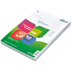 ÖKI Briefumschläge Kuvert C5 162x229mm weiß 90 gr. Haftstreifen 