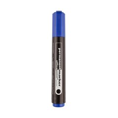 10x Permanent Marker 1-5 mm Rundspitze blau
