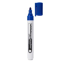 1x Whiteboard Marker 1-5mm Rundspitze blau 10 Stk.