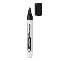 1x Whiteboard Marker 1-5mm Rundspitze schwarz 10 Stk.