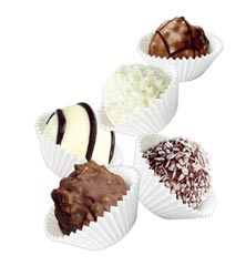 Preview: 10000x Gebäckkapseln weiß Ø 20 x 19 mm