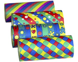 1 Rolle Luftschlangen JUMBO sortierte Motive 15 m 1 Stk.