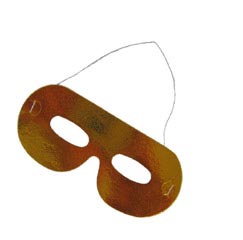 6x Masken für Karneval Fasnacht Maskenball Kindergeburtstag