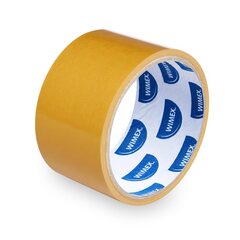 5x Doppelseitiges Klebeband 50 mm x  5 m mit Folienträger 80my