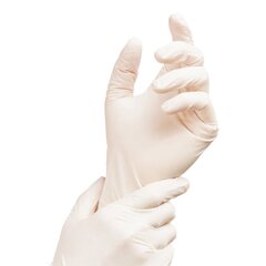 100x Nitril Einweghandschuhe puderfrei extrem reißfest weiß Gr. XL