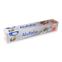 1 Rolle Alufolie in praktischer Spenderbox mit Abreiss-Schiene 44 cm x 200 m 11 my