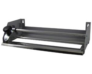 1x Sicherheits-Folienabrollgerät mit rotierendem Schneidkopf für 30cm breite Folie