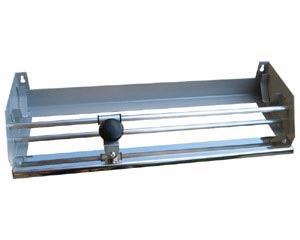 5x Sicherheits-Folienabrollgerät mit rotierendem Schneidkopf für 45cm breite Folie