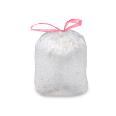 100x Mülleimerbeutel Müllbeutel mit Zugband 120 Liter 'XL' 70 x 100 cm weiß