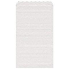 4000x Papierflachbeutel weiß 9 x 14 cm