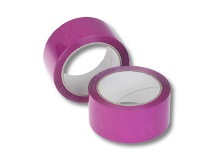 216 Rollen Klebeband Packband PP Acrylatkleber geräuscharm 50mm/66m pink