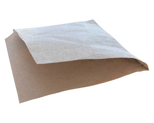 10000x Hamburger Beutel braun 16 x 16 cm oben und 1x seitlich offen