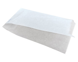 10000x HOT DOG Beutel weiß 9 x 19 cm oben und 1x seitlich offen