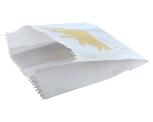 Preview: 900x Pommes-Frites Beutel bedruckt 100x50x110mm mit Seitenfalten 