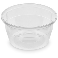 50x Suppenbecher 500 ml PP klar siegelbar Ø 12,7 x 6,6 cm