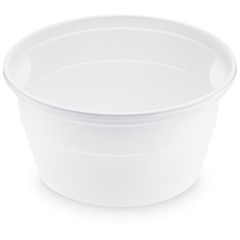 50x Suppenbecher 500 ml PP weiß siegelbar Ø 12,7 x 6,6 cm