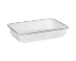 50x Rechteckschalen klar 500 ml (PP)