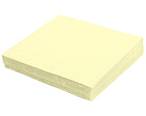 250x Servietten 24 x 24 cm 1/4 -Falz 2-lagig champagner