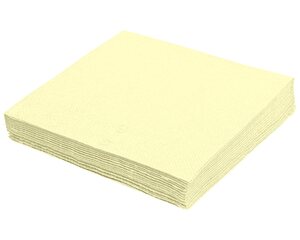 Servietten 33 x 33 cm 1/4 -Falz 2-lagig champagner 