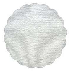 80x Tassenuntersetzer Glasuntersetzer Airlaid Ø 9cm weiß 