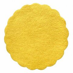 10000x Tassenuntersetzer Glasuntersetzer Airlaid Ø 9cm gelb