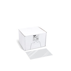 Preview: 40000x Zuschnitte PP transparent klar 120 x 180mm (1/32 Bogen) Spenderkarton