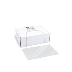 Preview: 4000x Zuschnitte PP transparent klar 180 x 240mm (1/16 Bogen) Spenderkarton