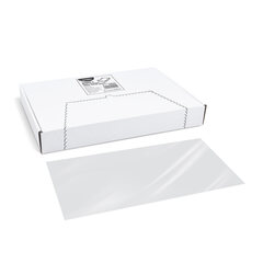 Preview: Zuschnitte PP transparent klar 240 x 360mm (1/8 Bogen) Spenderkarton 